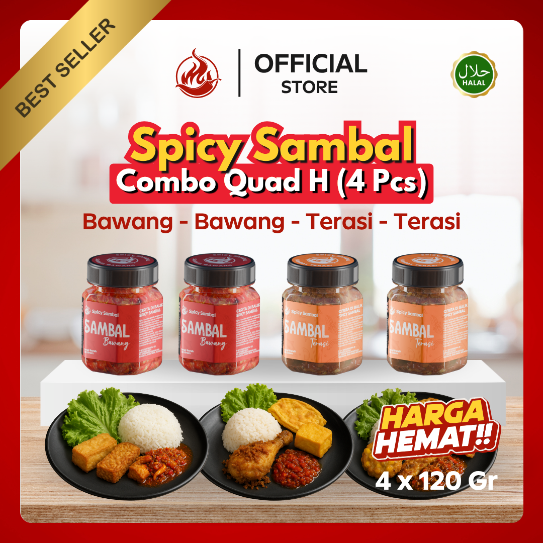 Combo Quad - 4 Pcs x 120 Gr