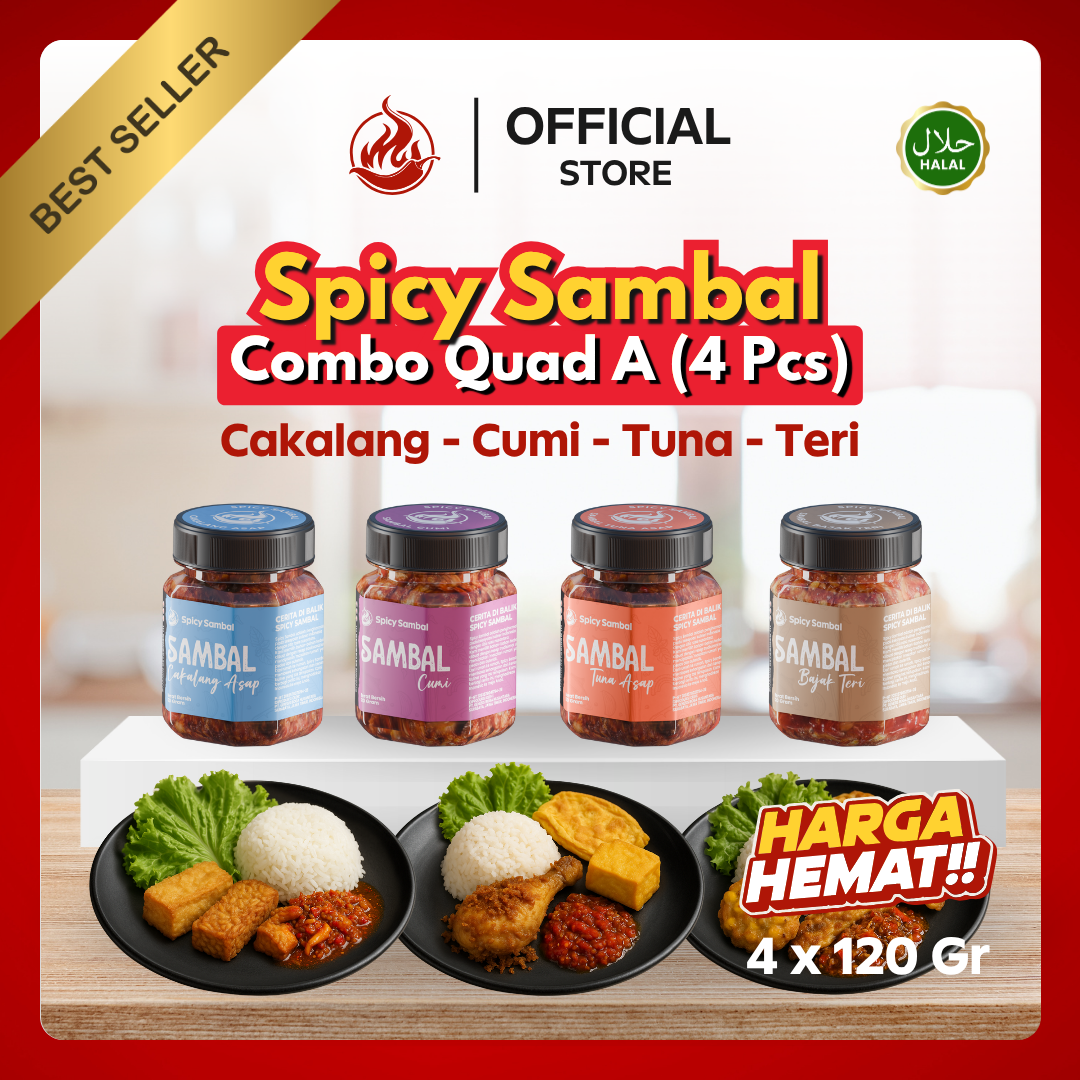 Combo Quad - 4 Pcs x 120 Gr