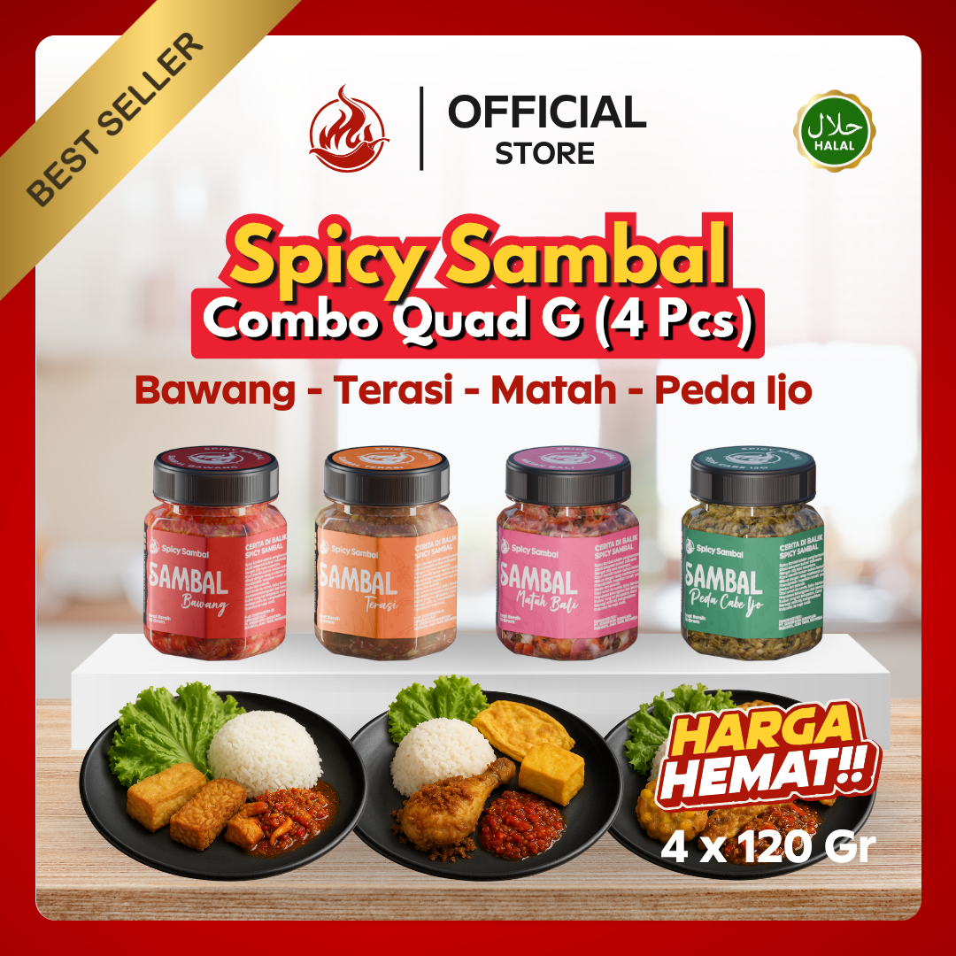 Combo Quad - 4 Pcs x 120 Gr