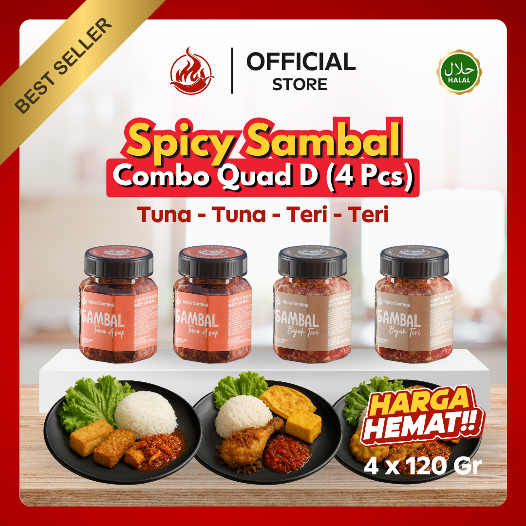 Combo Quad - 4 Pcs x 120 Gr