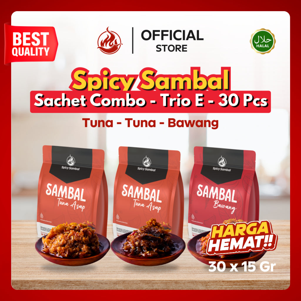 Sachet Combo Trio - 30 Pcs x 15 Gr