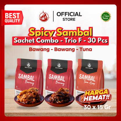 Sachet Combo Trio - 30 Pcs x 15 Gr