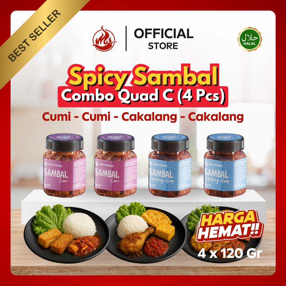 Combo Quad - 4 Pcs x 120 Gr