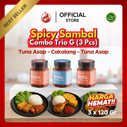 Combo Trio - 3 Pcs x 120 Gr