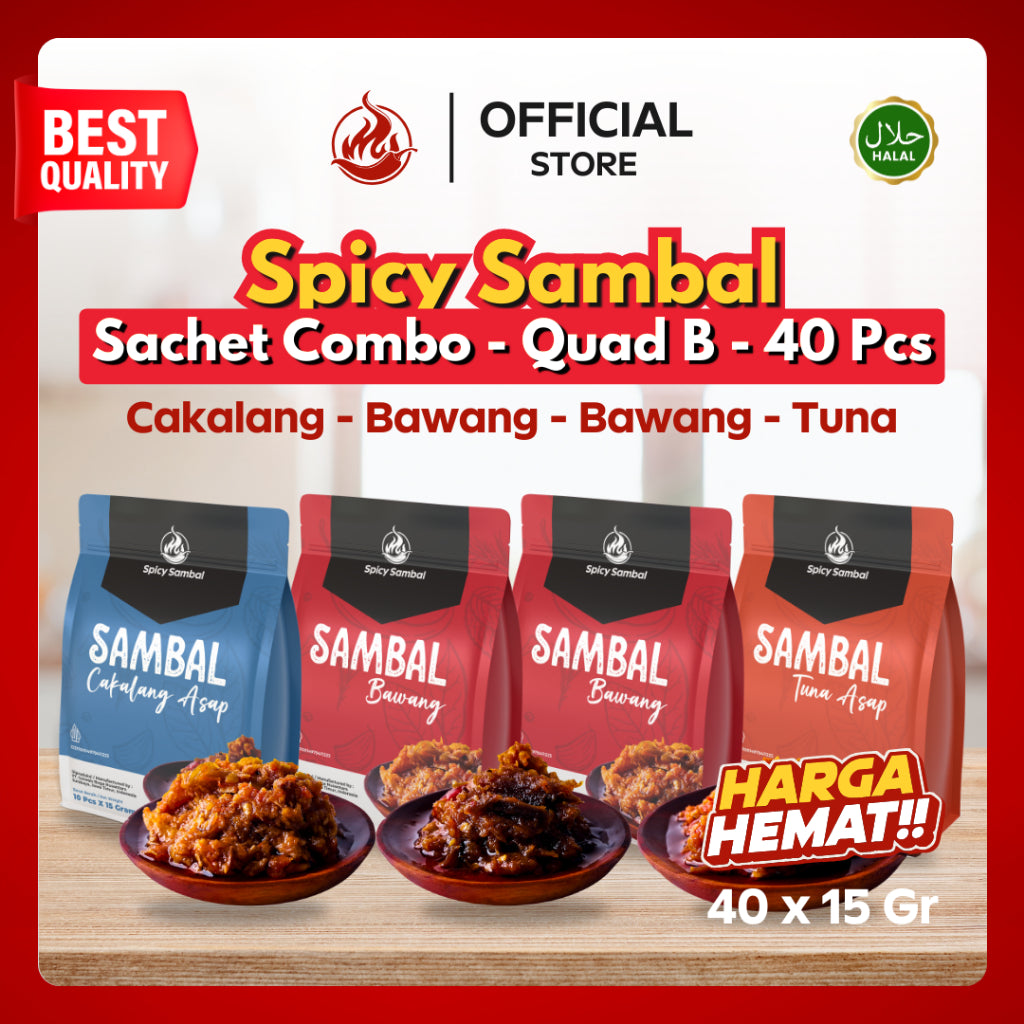 Sachet Combo Quad - 40 Pcs x 15 Gr