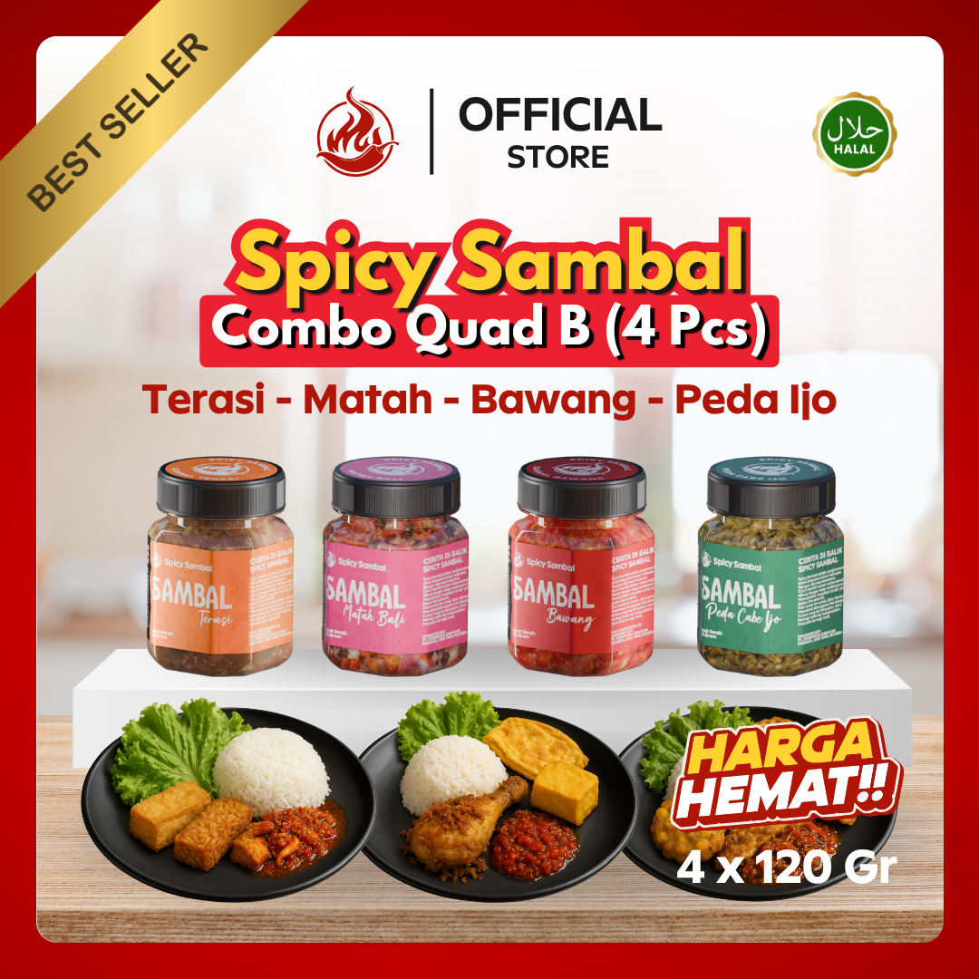 Combo Quad - 4 Pcs x 120 Gr