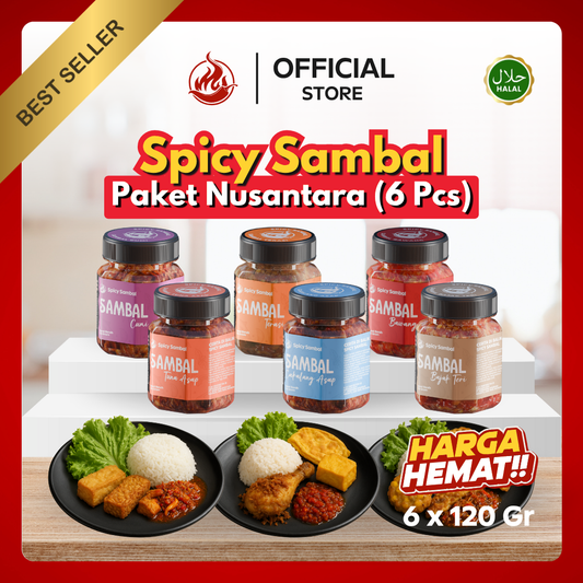 Paket Nusantara - 6 Pcs x 120 Gr
