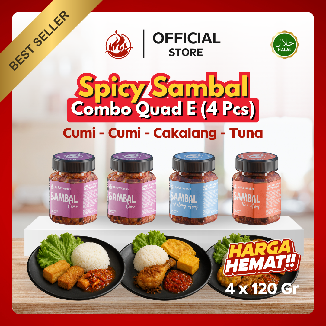 Combo Quad - 4 Pcs x 120 Gr